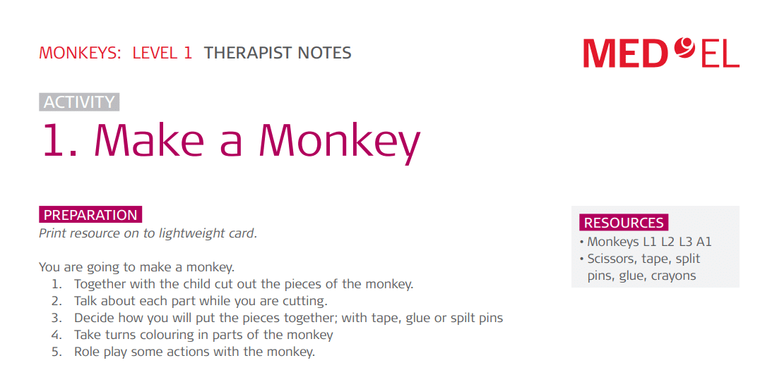 Lesson Kit 12 Monkeys