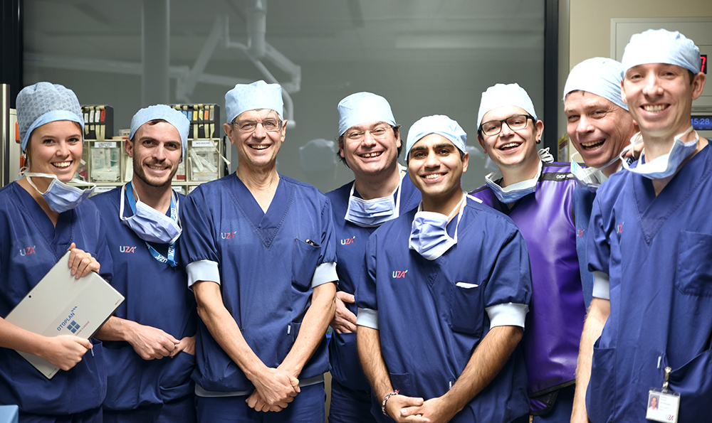 HEARO Surgical Team UZA Antwerp University Hospital