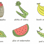 Rehabilitation Lesson Kit 10 Fruits and Vegetables