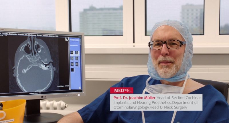 Prof Joachim Mueller SYNCHRONY cochlear implant pediatric case
