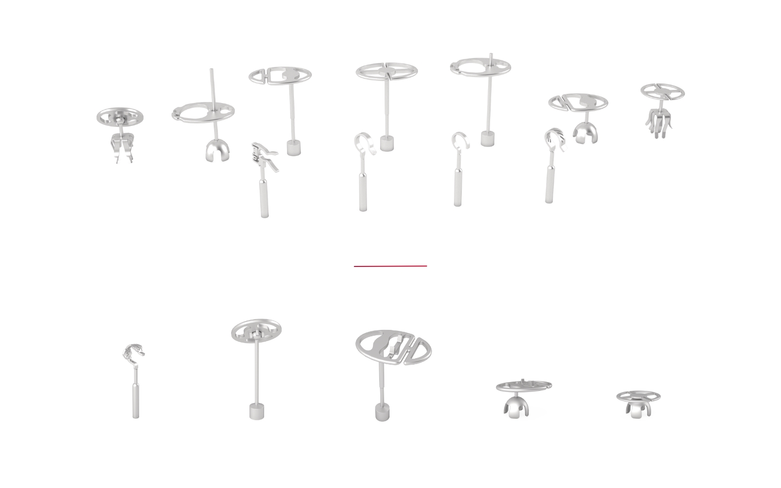 16 passive middle ear implants (PMEIs)
