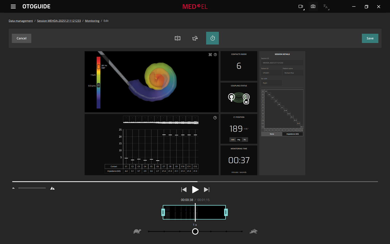 Customizable Replay Monitoring in OTOGUIDE